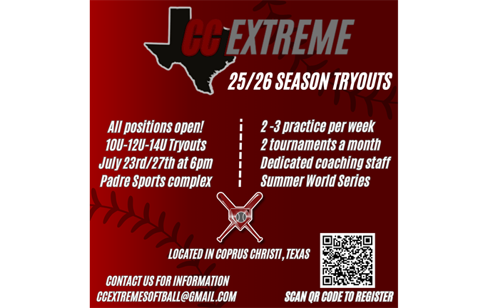 Open Tryouts for all teams!